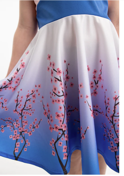 Cherry Blossom Twirl Dress