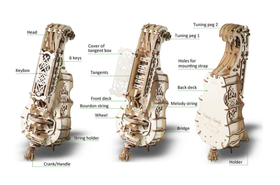 UGears Hurdy Gurdy