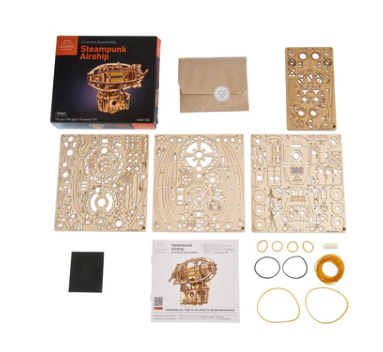 UGears Steampunk Airship