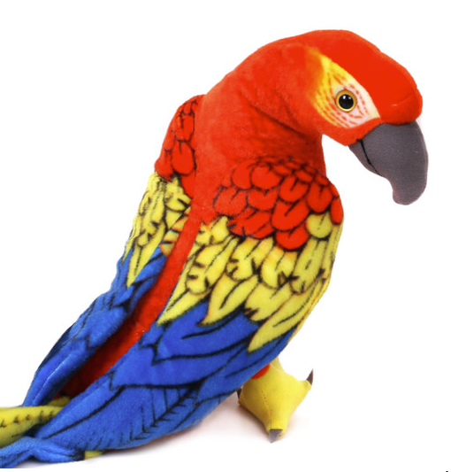 Miguelita the Macaw 22"