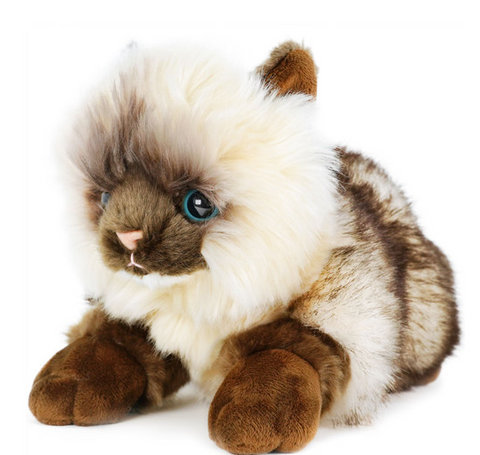 Snowy Ragdoll Cat 12"