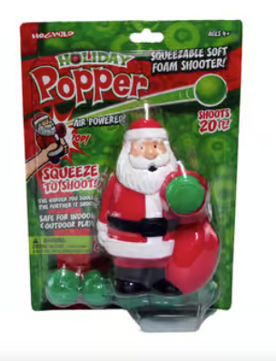 Holiday Santa Popper