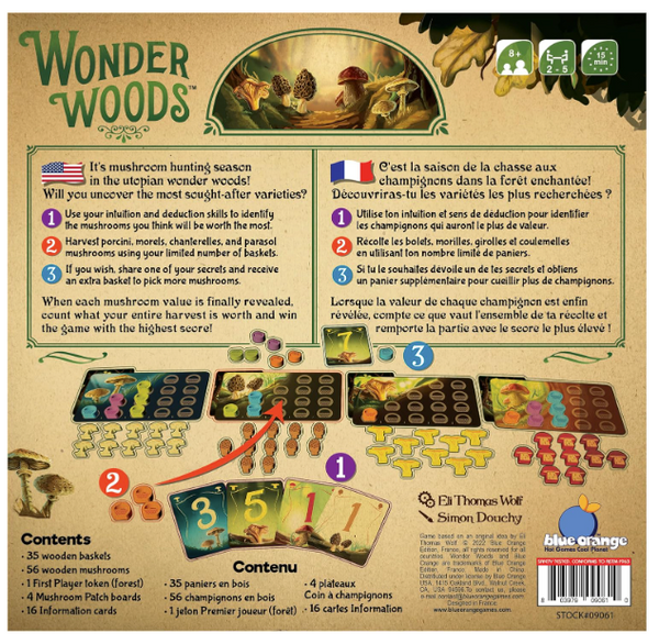 Wonder Woods Board Game