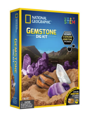 Nat' Geo Gemstone Dig Kit