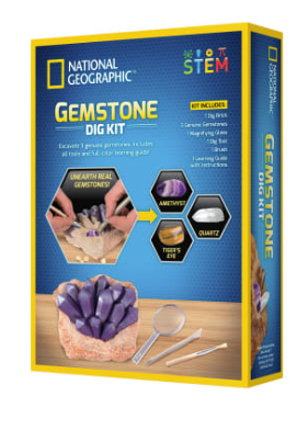 Nat' Geo Gemstone Dig Kit