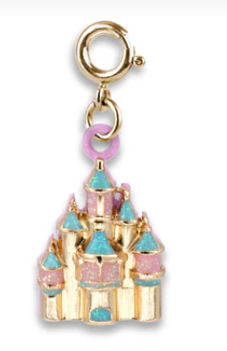 Gold Castle Charm