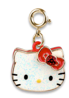 Gold Classic Glitter Hello Kitty