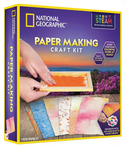 Nat' Geo Paper Making Craft Kit