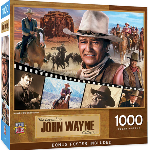 J. Wayne Silver Screen Legend 1000 pc
