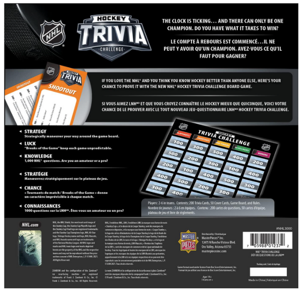 NHL - Hockey Trivia Game