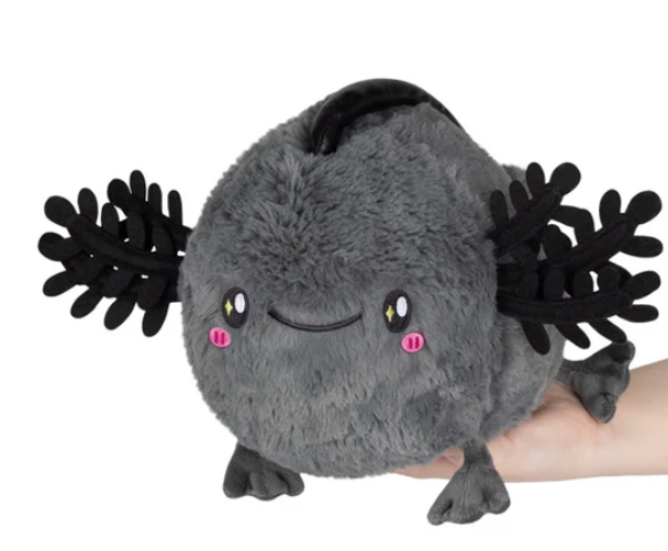 Mini Squishable Axolotl Black