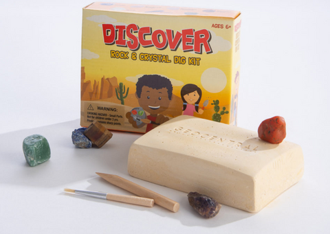 Discover Rock & Crystal Dig Kit