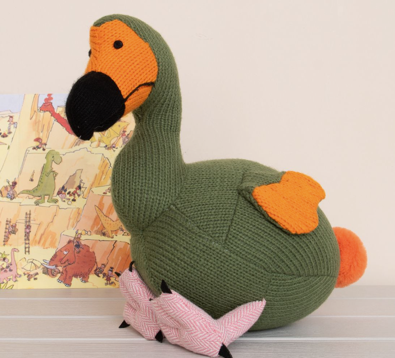 Knitted Dodo Moss Green