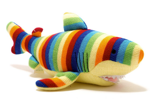 Knitted Shark Toy