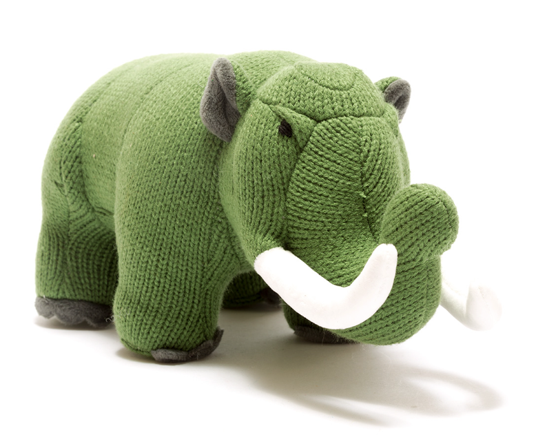 Knitted Mastodon Moss Green