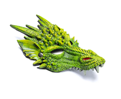 Dragon Mask Green