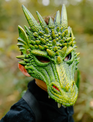 Dragon Mask Green