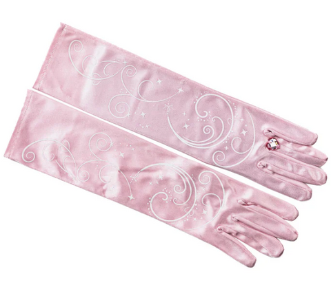 Princess Swirl Gloves Lt. Pk.