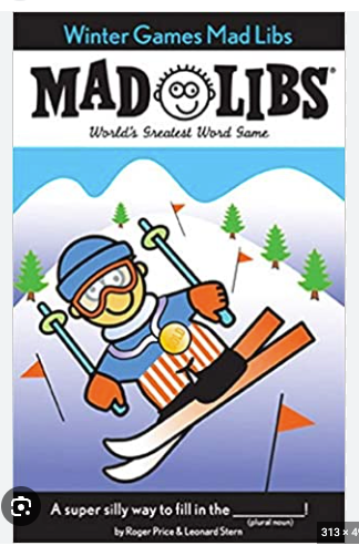 Mad Libs Snow Day