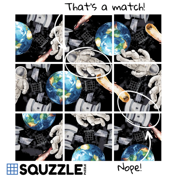 Squzzle Puzzle-Space Explorer