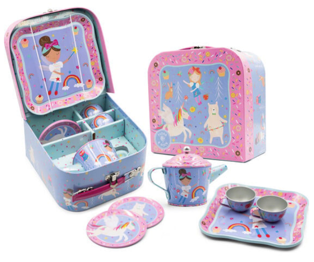 Rainbow Fairy Tin Tea Set