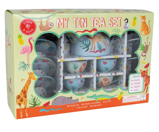 Jungle 14pc Tea Set