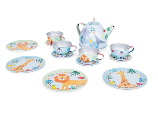 Jungle 14pc Tea Set