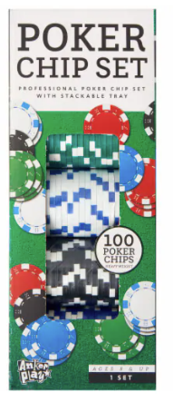 Poker Chip Set 100pc