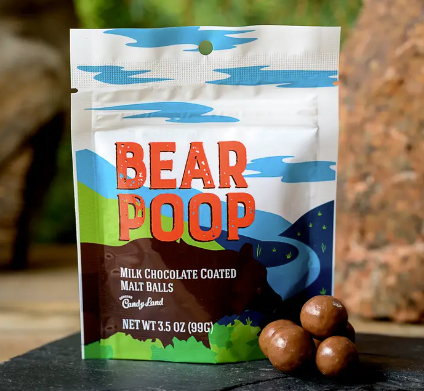 Bear Poop Chocolate Covered Malt Balls