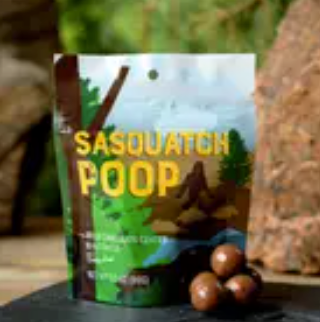 Sasquatch Poop Malt Balls