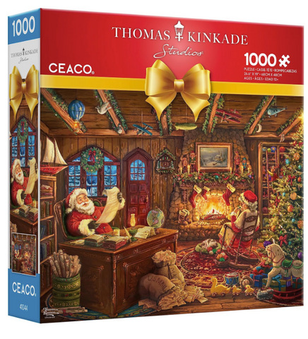 TK- Santa Checking His List 1000pc