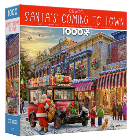 Santa's Coming to Town 1000pc