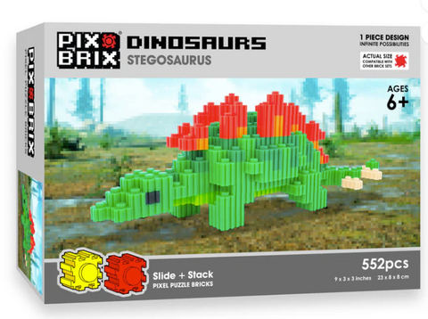 Pix Brix Dino- Stegosaurus