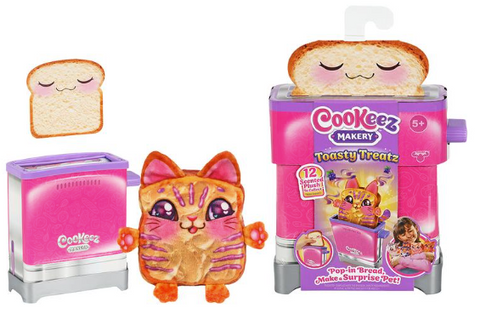 Cookeez Toasty Treats Scented Plush Asst.