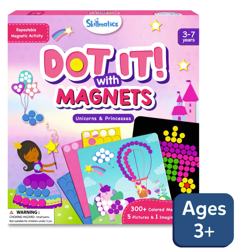 Dot It w/Magnets Unicorn & Princess