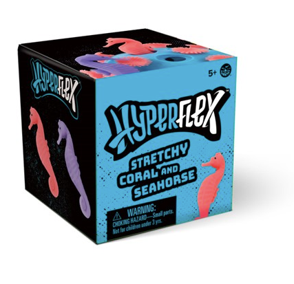 Stretchy Coral & Seahorse