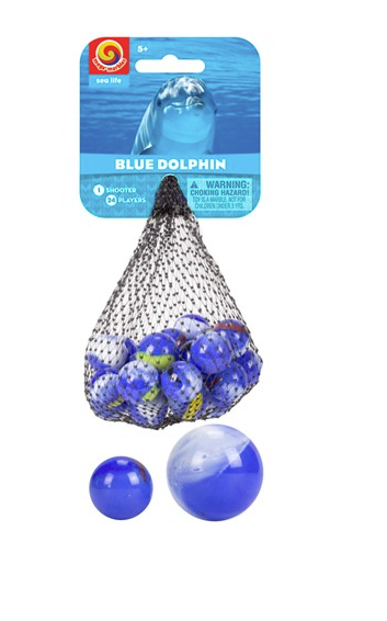 Marbles -Blue Dolphin