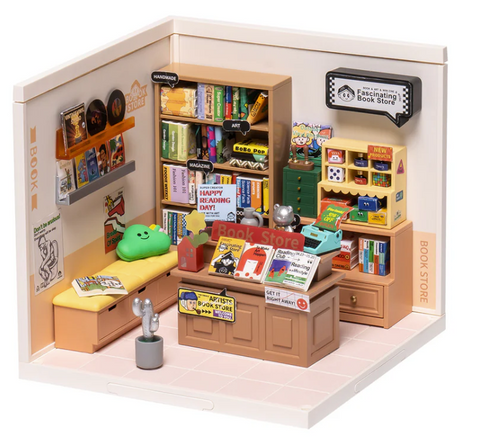 DIY Miniature-Bookstore