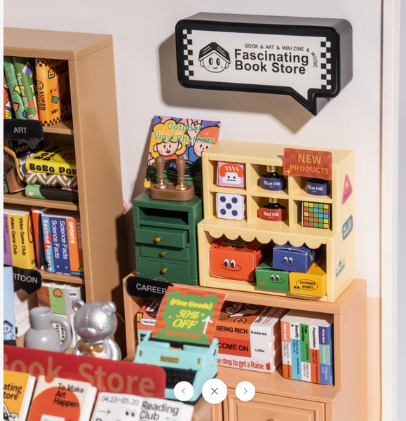 DIY Miniature-Bookstore