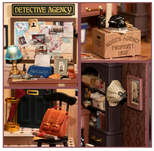 DIY Miniature-Mose's Detective Ag.