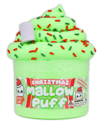 Christmas Mallow Puff Slime