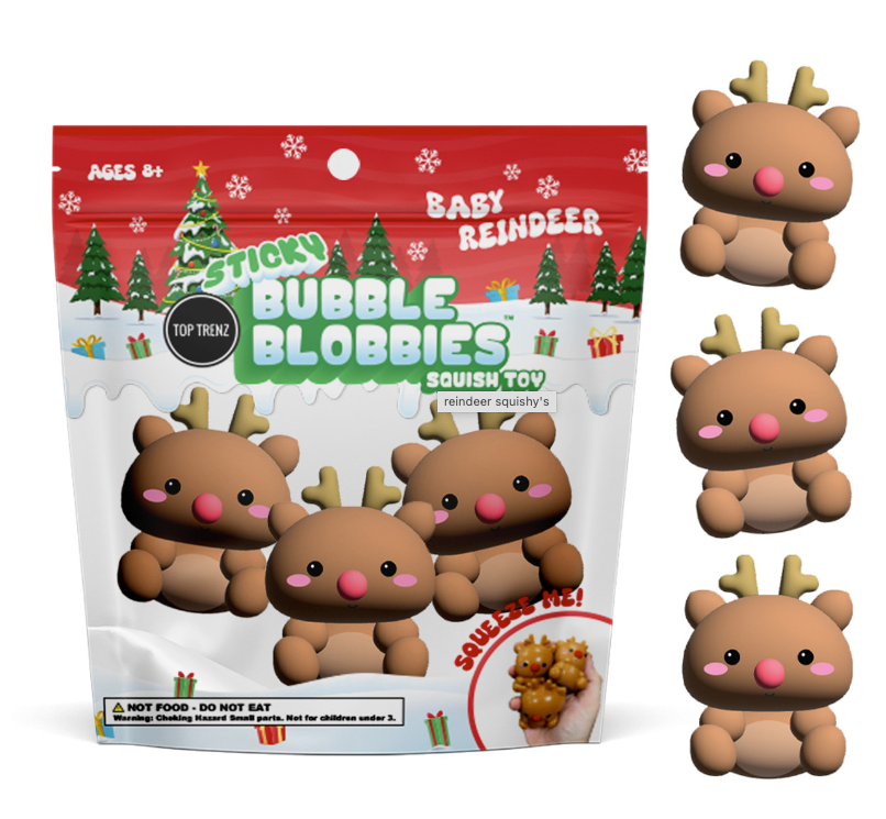 Bubble Blobbies- Reindeers