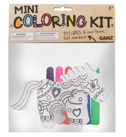 Mini Coloring Kit-Unicorn