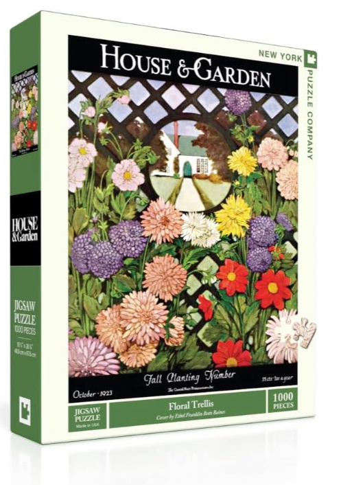 Floral Trellis Puzzle 1000pc