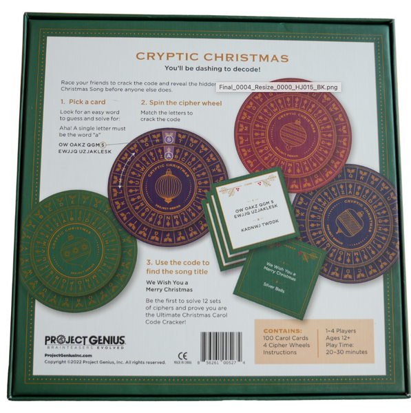 Cryptic Christmas Game