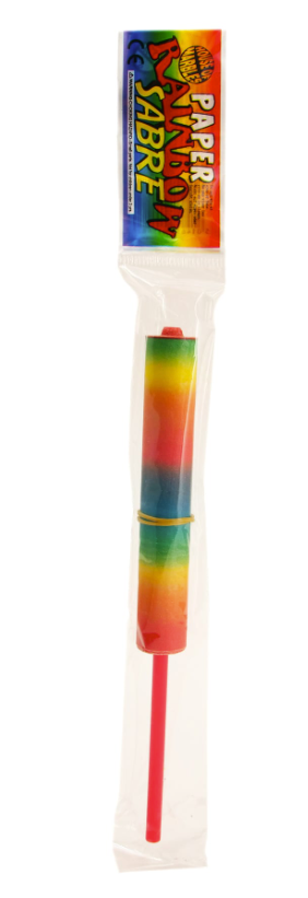 Rainbow Paper Sabre