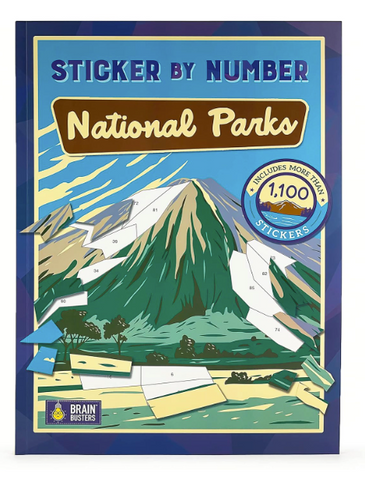 Sticker by Number Nat'l Park