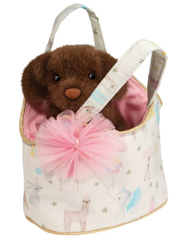 Sassy Sak Birthday w/Chocolate Lab