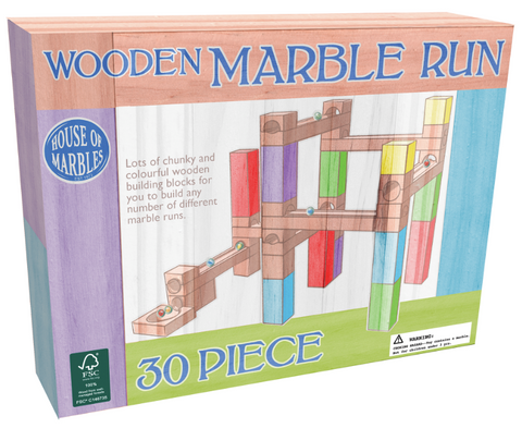 Wooden Marble Run