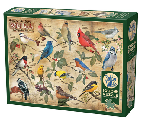 Backyard Wild Birds of NA 1000pc